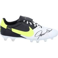 Nike Fernando Torres Chelsea Autographed Premier Black and White Cleat