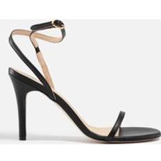 ALOHAS Women's Otis Leather Heeled Sandals Black