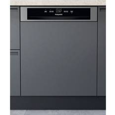 60 cm - Semi Integrated Dishwashers Hotpoint H3B L626 X UK Stainless Steel