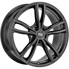 MSW 73 Alloy Wheels In Gloss Dark Grey Set Of 4 18x8.5 Inch ET50 5x120 PCD Gloss