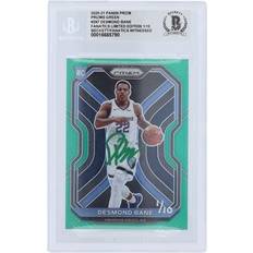 Panini America Desmond Bane Memphis Grizzlies Autographed 2020-21 Prizm Green #297 #/10 Beckett Fanatics Witnessed Authenticated Rookie Card