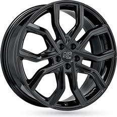MSW 41 Alloy Wheels In Gloss Black Set Of 4 20x8.5 Inch ET41.5 5x120 PCD, Black