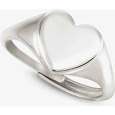 Nomination Rings Nomination Messaggi D'Amore Engravable Heart Signet Ring 241200/022 Silver