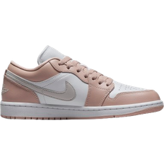 Nike Beige - Women Trainers Nike Air Jordan 1 Low W - White/Particle Beige/Light Bone