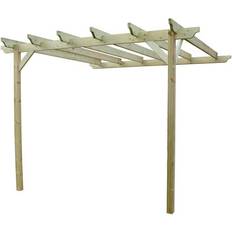 Wall Mounted Garden Pergola 1.8x1.8 m