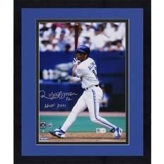 Fanatics Authentic Roberto Alomar Toronto Blue Jays Autographed 8" x 10" White Jersey Swinging Photograph with "HOF 2011" Inscription Silver Ink