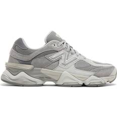 Grey - Women Shoes New Balance 9060 - Shadow Grey/Concrete/Silver Metallic