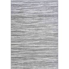 Ebern Designs Dametrice Power Loom Grey, White 200 x 290cm