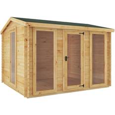 Brown Medium Cabin Mercia Garden Products SI-006-001-0028 (Building Area )