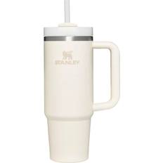 Stanley Travel Mugs Stanley The Quencher H2.0 FlowState Cream Travel Mug 88.7cl