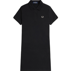 Sportswear Garment - Women Dresses Fred Perry Shirt Dress - Black