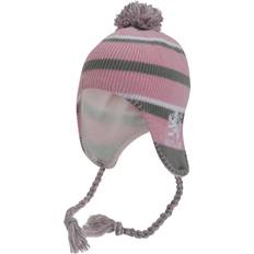 Pink - Women Hats Ladies/Womens Scotland Lion Pink Winter Hat, Thermal Peruvian Hat With Tassels