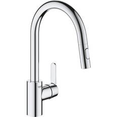 Grohe Pull Out Spout Kitchen Taps Grohe Get (31484001) Chrome