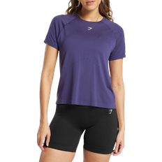 Gymshark Sweat Seamless T-shirt - Galaxy Purple