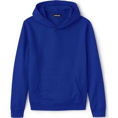 Lands' End Jumpers Lands' End School Uniform Adult Hooded Pullover Sweatshirt Cobalt