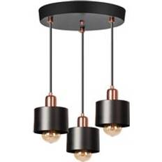 ManoMano Toolight Black Pendant Lamp 35cm