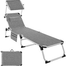 Garden & Outdoor Furniture tectake Sun lounger Aurelie 6