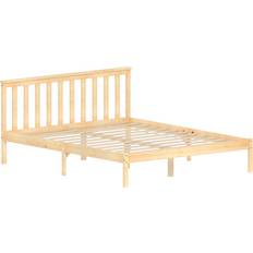 Vida Designs Milan Wooden Low Foot End Bed