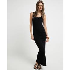 Black - Solid Colours - Women Dresses River Island Womens Black Bodycon Maxi Dress