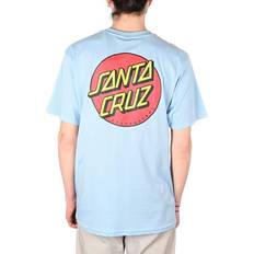 Santa Cruz Classic Dot Chest S/S T-Shirt Sky Blue
