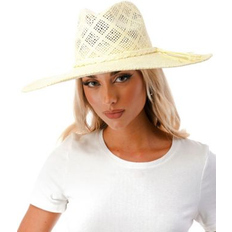 Marcus Adler MARCUS ADLER Braided Band Straw Hat in Ecrue