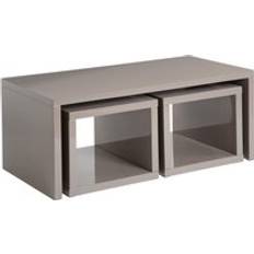 Premier Housewares Madrid Dark Grey Coffee Table 60x120cm