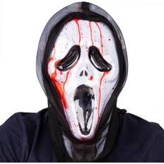 Ghosts Head Masks Shatchi Halloween Bleeding Ghost Face Mask Scary Real Effect Layered Design