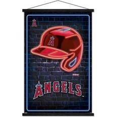 Trends International Los Angeles Angels 24" x 34.75" Magnetic Framed Team Poster