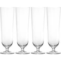 Orrefors Crystal Pils Beer Glass 45.8cl 4pcs