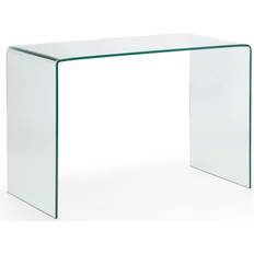 Julian Bowen Amalfi Clear Writing Desk 55x110cm