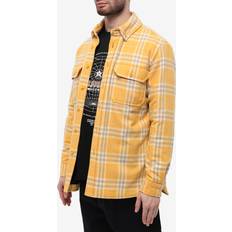 Wool Jackets Burberry Men's Talbolt Check Overshirt Marigold Ip Check