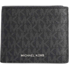 Michael Kors Greyson Logo Billfold Wallet With Coin Pocket - Black