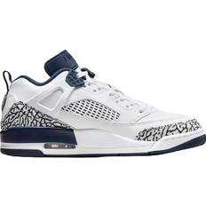 Nike 46 ⅔ - Men Shoes Nike Jordan Spizike Low M - White/Pure Platinum/Obsidian
