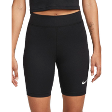 Nike Tights Nike Sportswear Classic Women's High Waisted Biker Shorts - Black/Sail