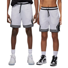 Men - White Shorts Nike Jordan Dri-FIT Sport Diamond Shorts - White/Black