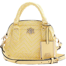 Yellow Totes & Shopping Bags River Island Mini Tote Bag - Yellow Weave