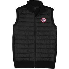 Canada Goose Hybridge Knit Quilted Shell Wool Gilet - Black