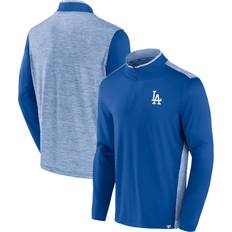 Fanatics Branded Los Angeles Dodgers Iconic Brushed Poly Quarter Zip