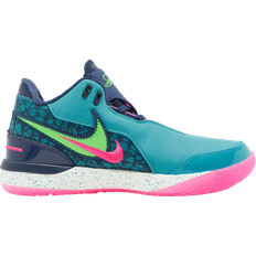 Nike Green Basketball Shoes Nike LeBron NXXT Gen AMPD - Dusty Cactus/Midnight Navy/Fierce Pink/Green Strike