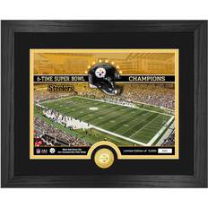 Highland Mint Pittsburgh Steelers 13" x 16" Stadium Bronze Coin Photo