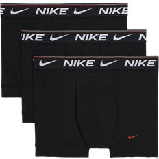 Men - Running Men's Underwear Nike Men's Dri-FIT Ultra Comfort Trunks 3-pack - Black