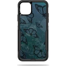 MightySkins Dark Butterfly Skin Decal Wrap Sticker Case for iPhone 11 Pro Max