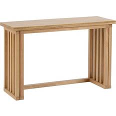 Natural Dining Tables SECONIQUE Richmond Oak Varnish Dining Table 80x120cm