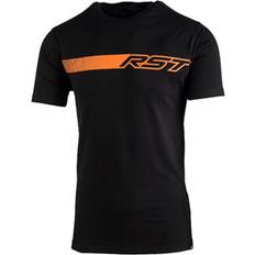 Rst Fade T-Shirt Black Orange