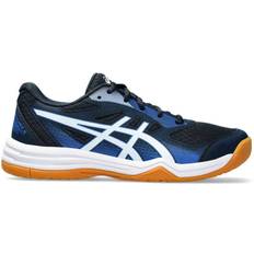 Blue Indoor Sport Shoes Asics Upcourt 5 GS - French Blue/White