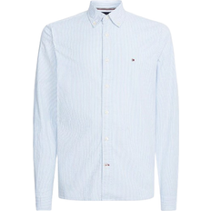 Tommy Hilfiger Shirts Tommy Hilfiger 1985 Collection Flex Striped Shirt - Copenhagen Blue/White