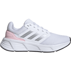 Adidas White - Women Running Shoes adidas Galaxy 6 W - Cloud White/Silver Metallic/Clear Pink