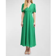 LK Bennett Hermia Floaty Maxi Dress, Green