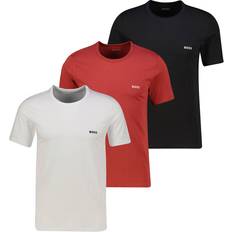 Men - Red T-shirts & Tank Tops BOSS Classic T-shirts 3-pack - Black/White/Red