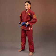 Fairtex Martial Arts Uniforms Fairtex BJJ4 Sida Premium BJJ Gi Maroon